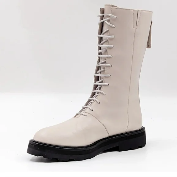 Lita by Ciara Shoes Lita By Ciara Women Italian Leather Ivory - Main Image